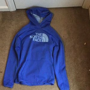 Small purple North Face hoodie